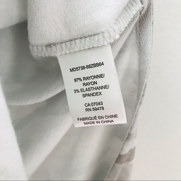 New! C&C California Grey Green Camo Side Slits Muscle Jersey Midi Shirt Dress - Picture 8 of 8